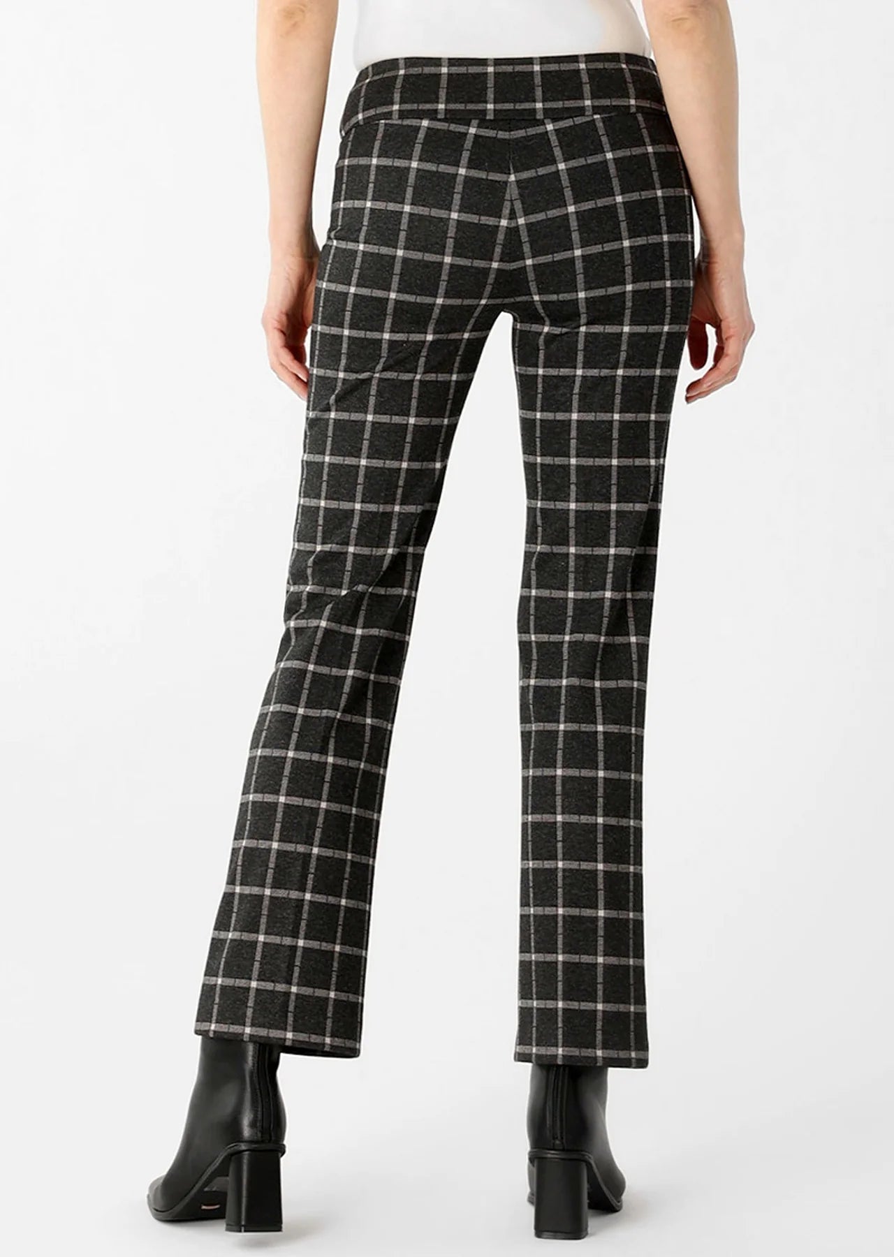 Bradford Plaid Straight Leg Trouser Lisette L