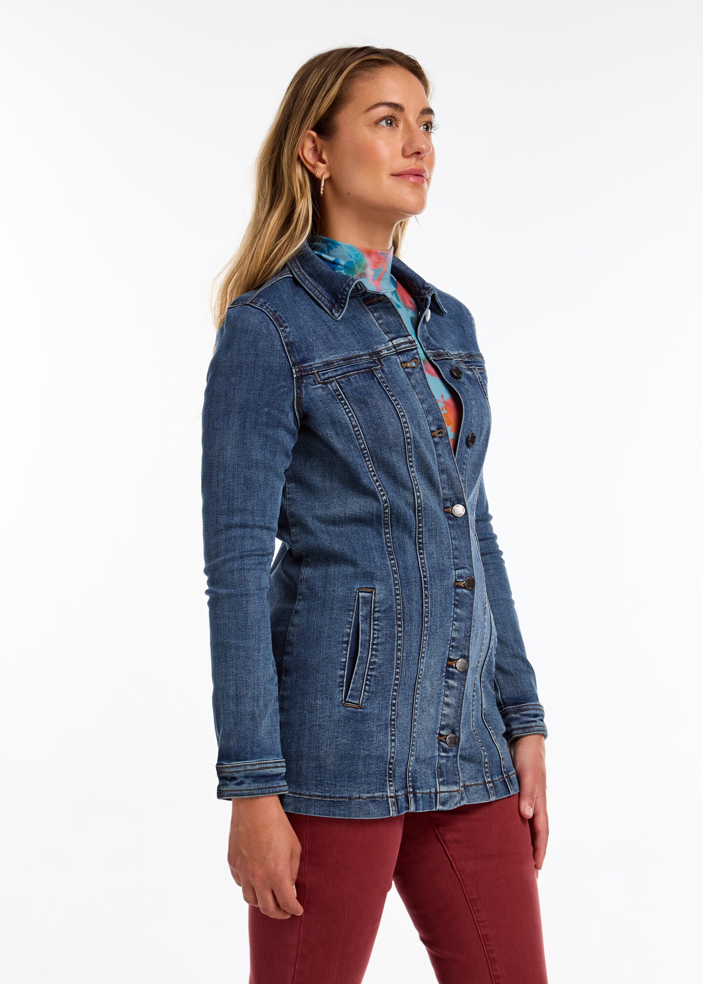 Long Denim Jacket French Dressing Jeans