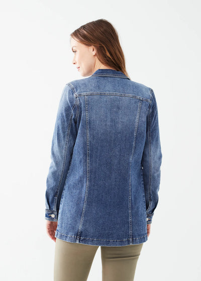 Long Denim Jacket French Dressing Jeans