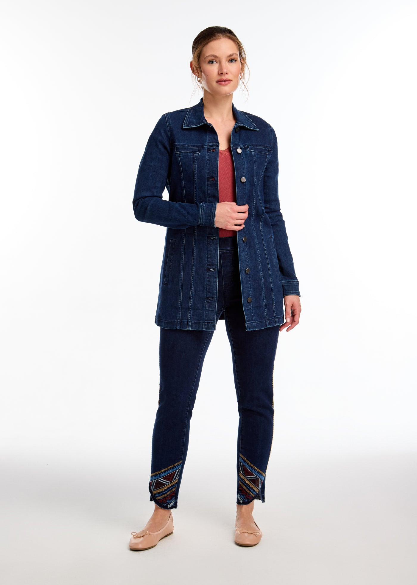 Long Denim Jacket French Dressing Jeans