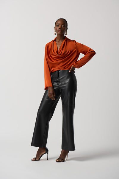 Joseph Ribkoff Satin Blouse 