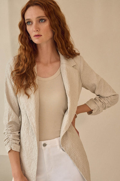 Woven Jacquard Boxy Blazer Joseph Ribkoff