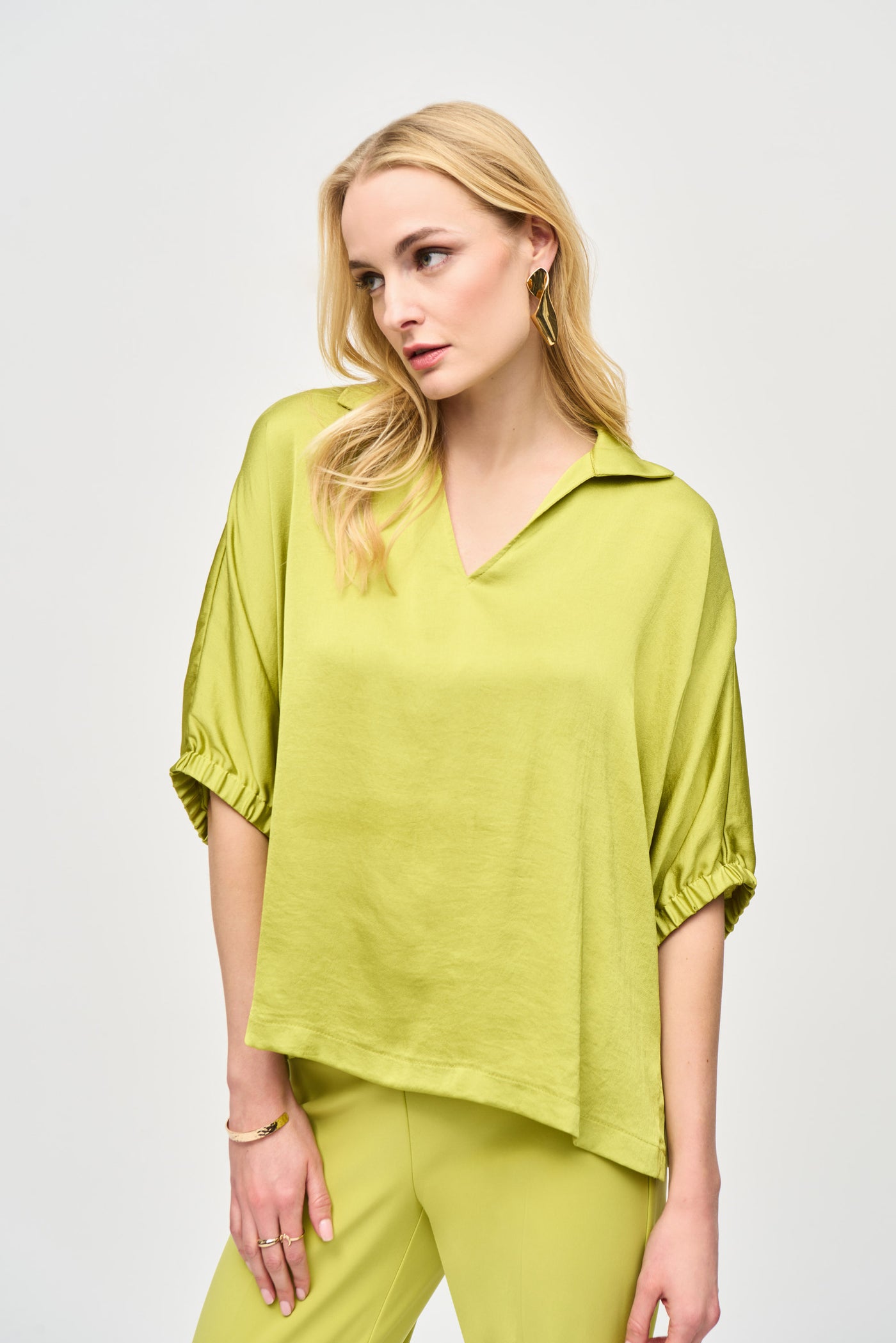 Satin Boxy Top Joseph Ribkoff