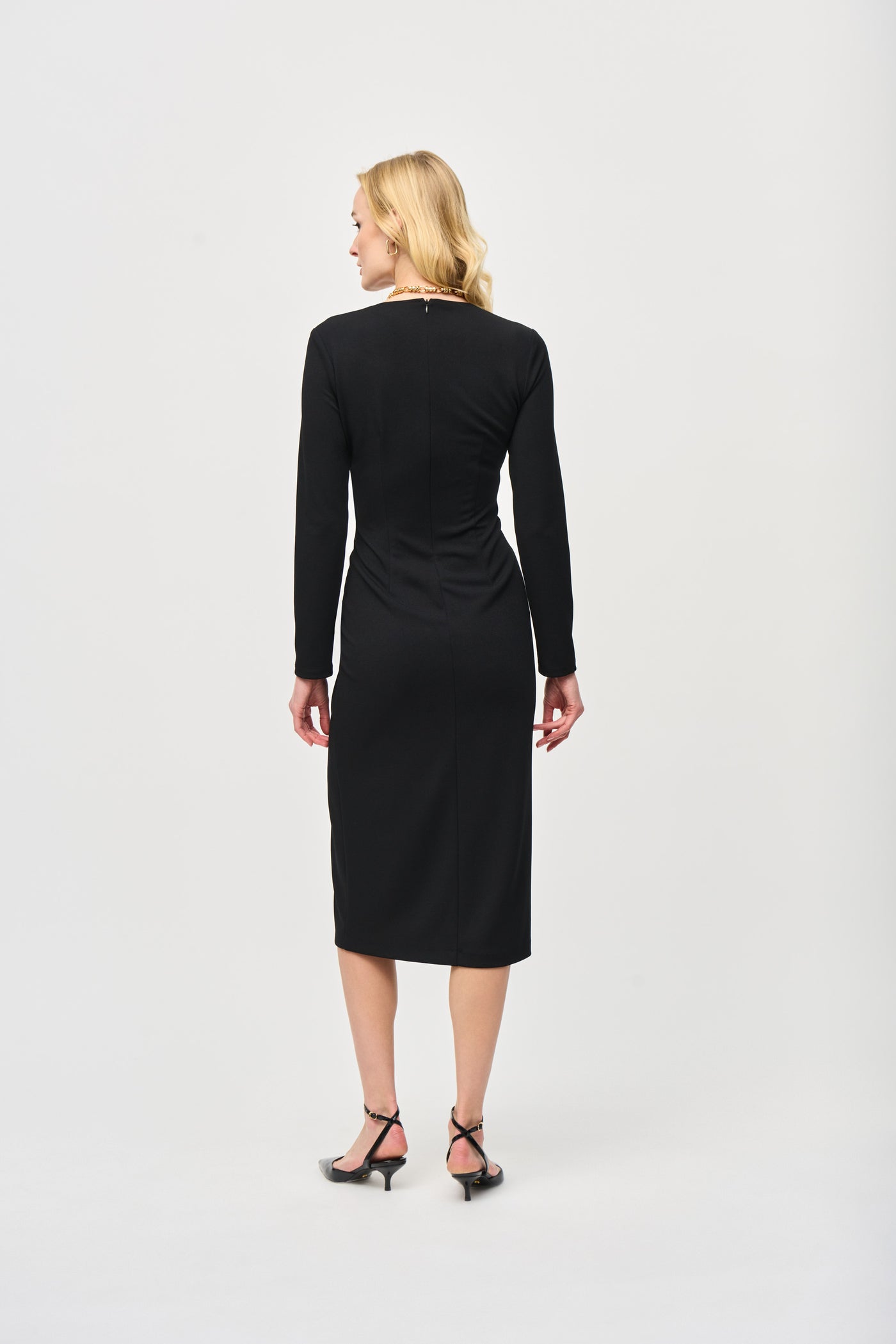 Scuba Crepe Sheath Dress Joseph Ribkoff