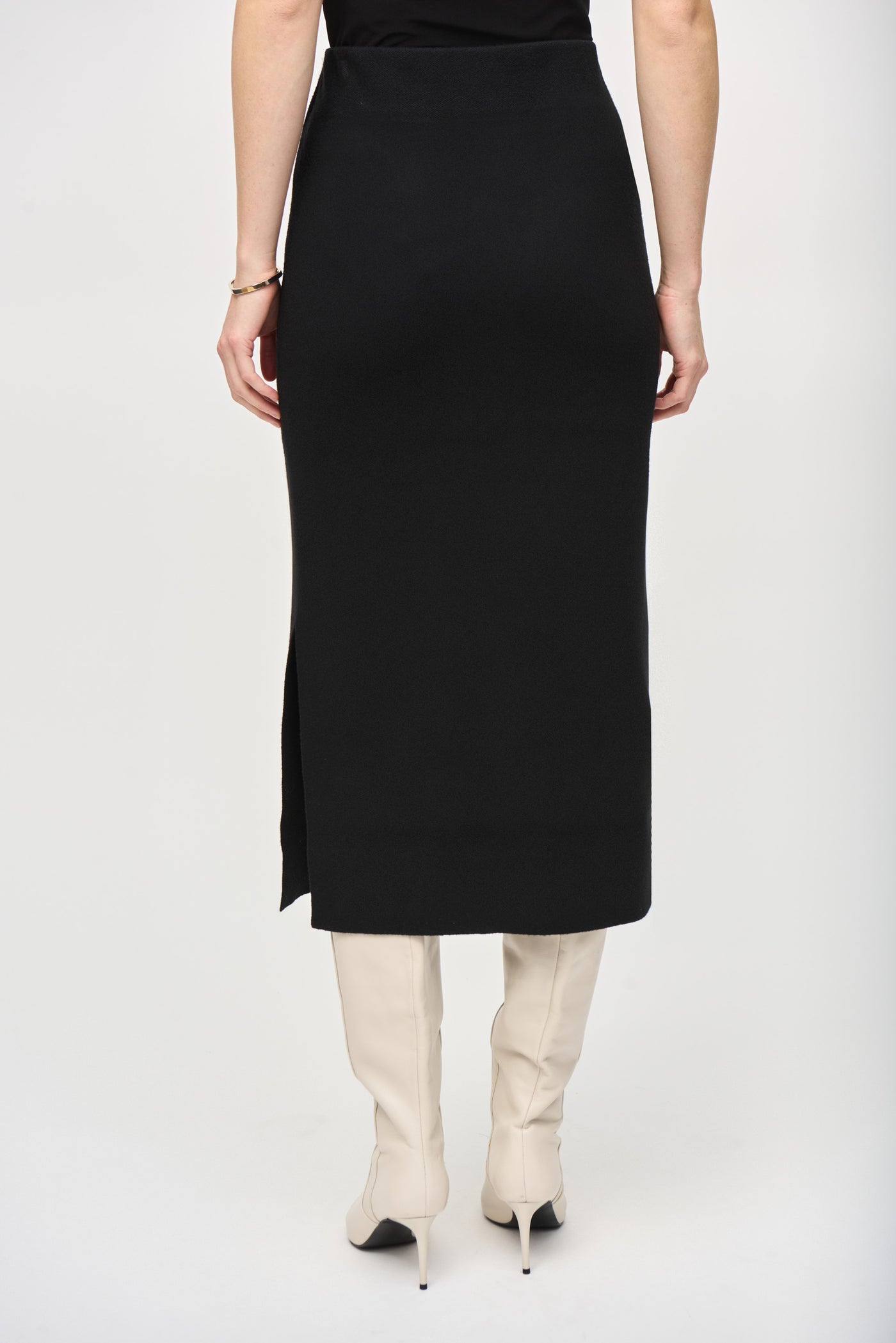 Sweater Knit Midi Skirt Joseph Ribkoff