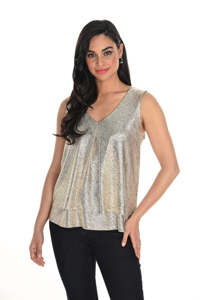 Sleveless Sparkle Top Frank Lyman