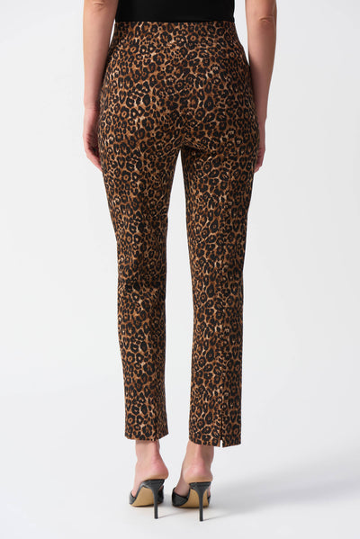 Silky Knit Animal Print Pull-On Pants Joseph Ribkoff