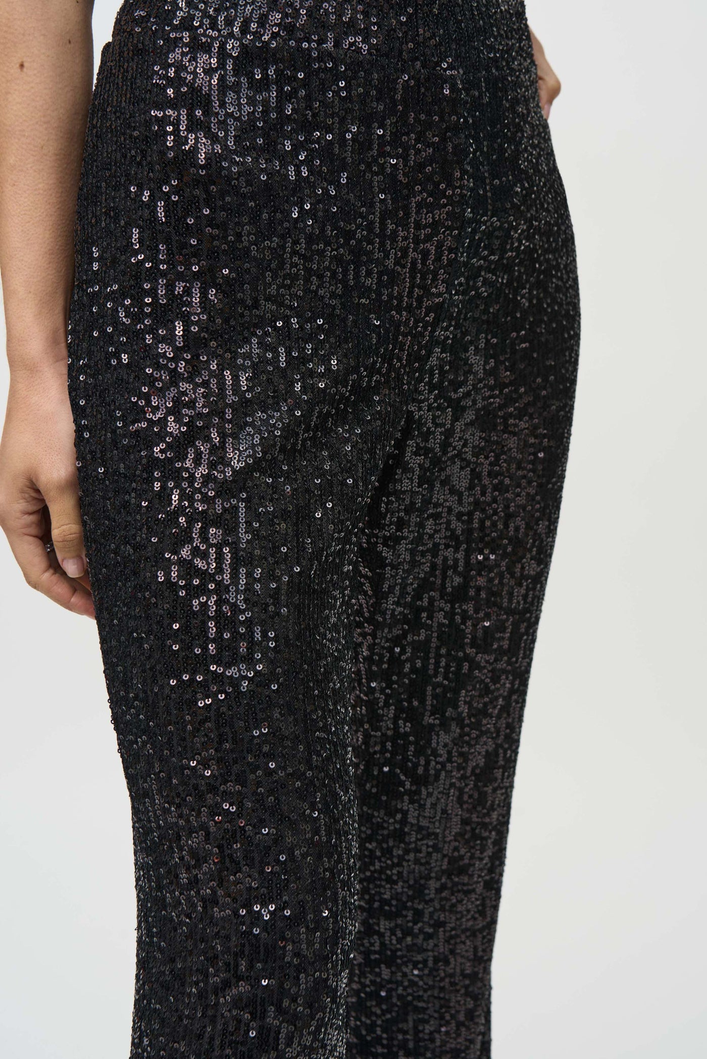 Sequins Flared Pull-On Pants Joseph Ribkoff