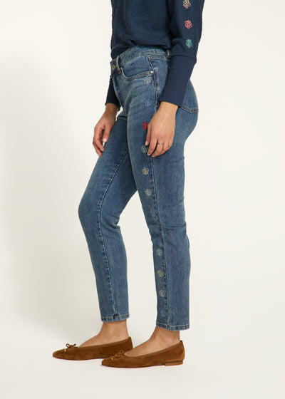 Olivia Pencil Ankle French Dressing Jeans