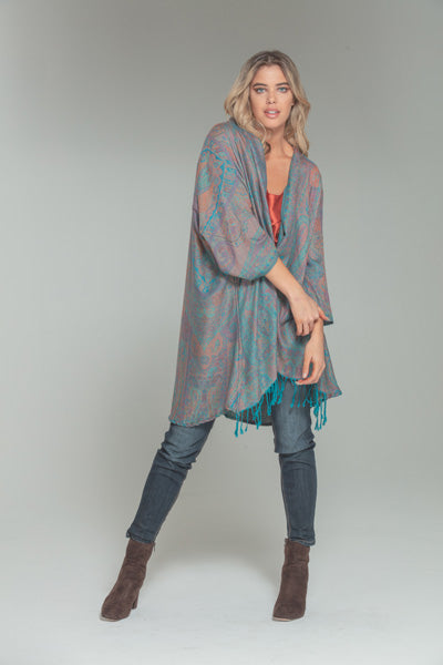 Paparazzi by Biz Kimono with Fringe 