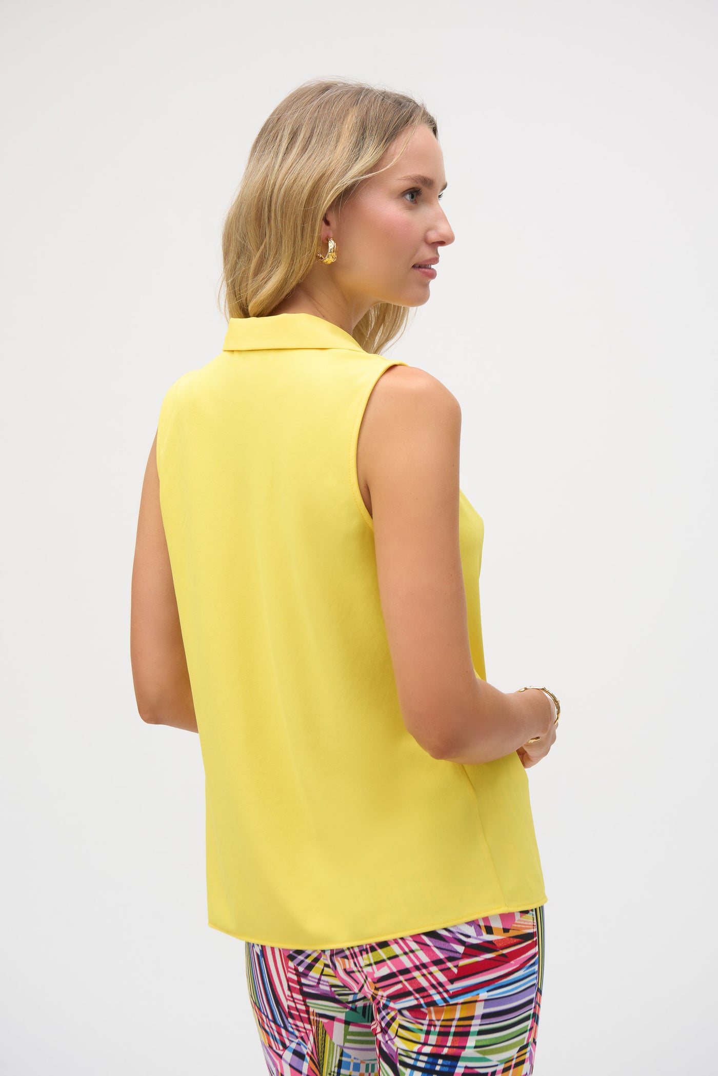 Eggshell Straight Cowl Neck Top Joseph Ribkoff