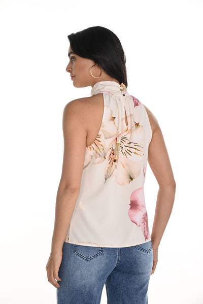 Floral Halter Top Frank Lyman