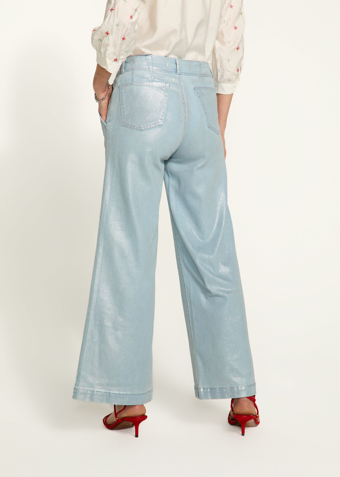 Christina Coated Trouser French Dressing Jeans