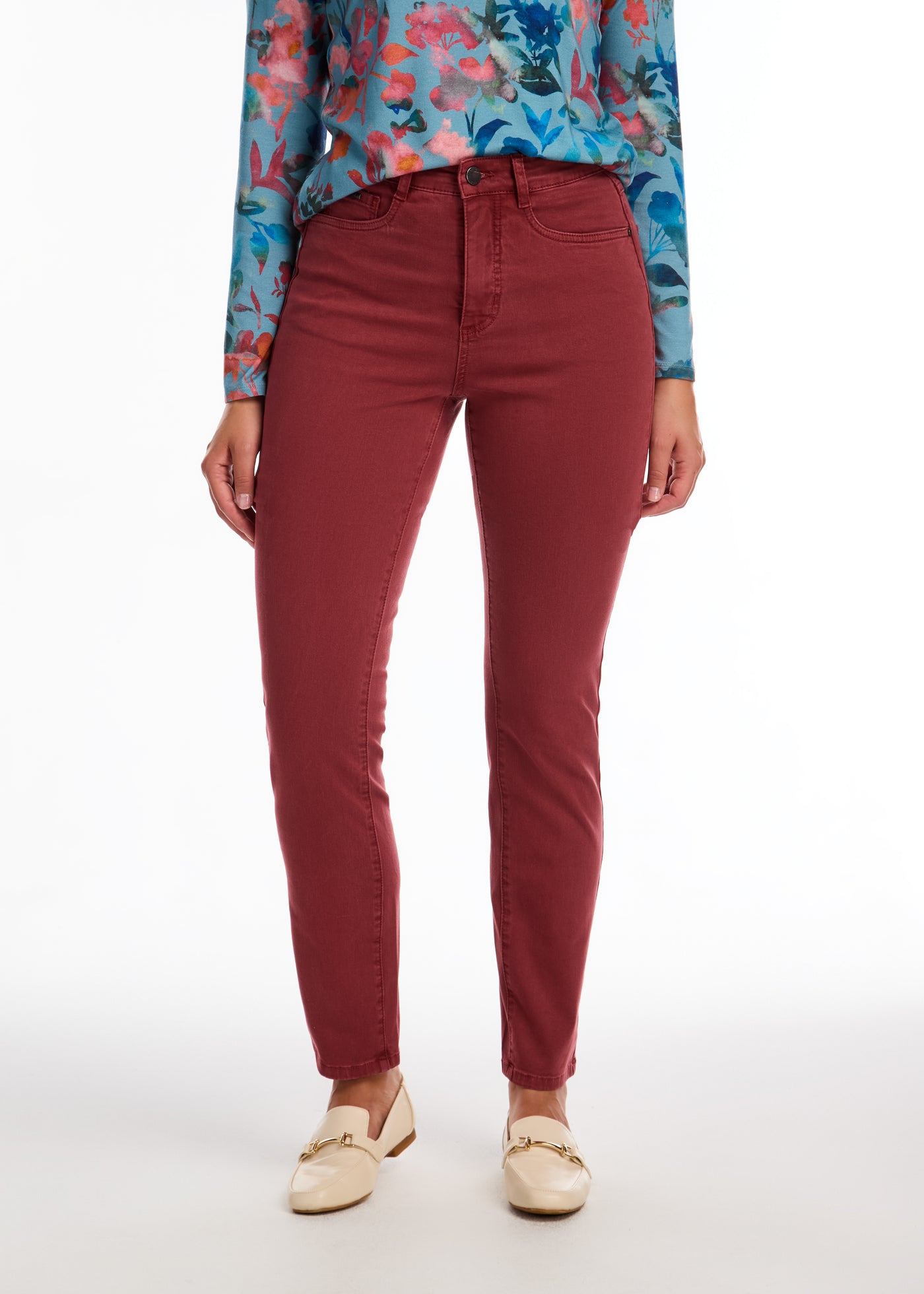 Suzanne Straight Leg French Dressing Jeans