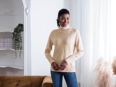 Alison Sheri Turtleneck Sweater 