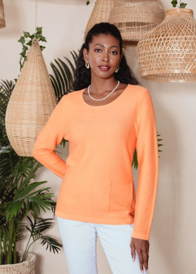 Alison Sheri Front Pocket Sweater 