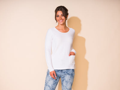 Alison Sheri Front Pocket Sweater 