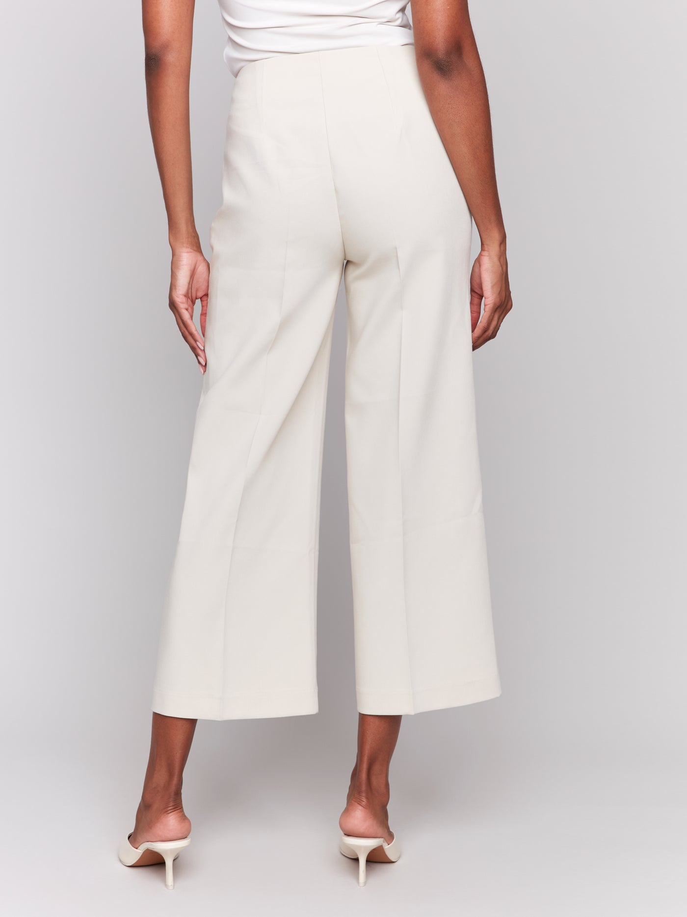 Cropped Wide Leg Pants Charlie B