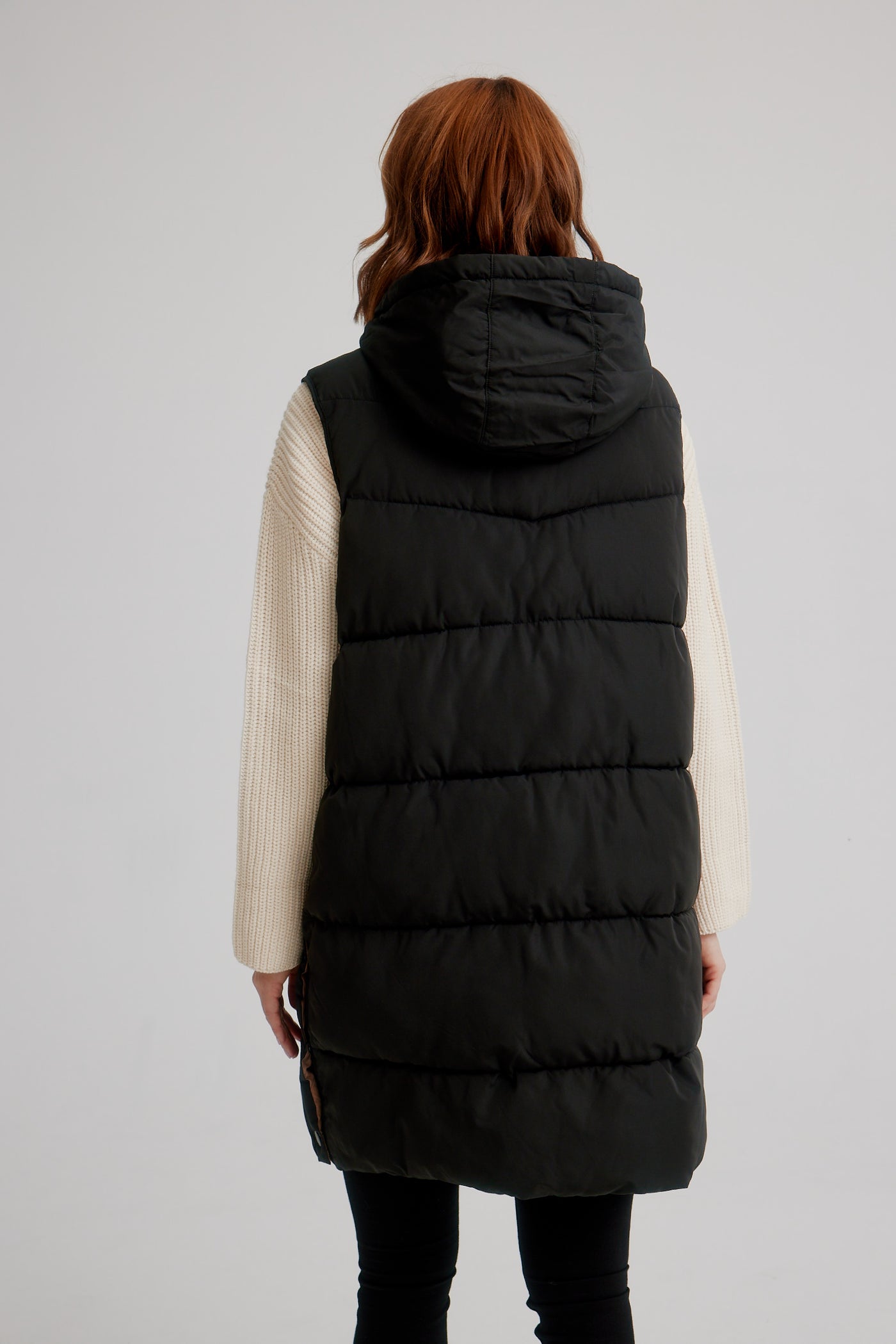 Super Light Quilted Vest W/ Side Snaps Nikki Jones