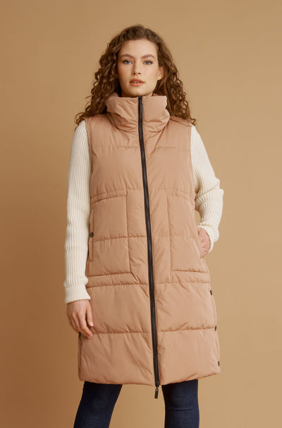 Super Light Quilted Vest W/ Side Snaps Nikki Jones