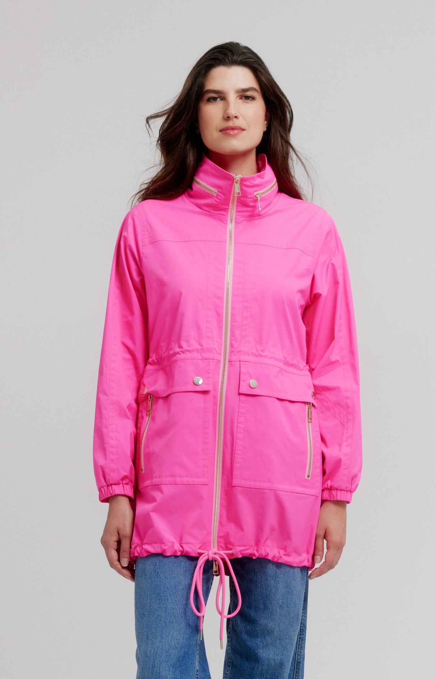 Nikki Jones Anorak W/ Adjustable Waist 