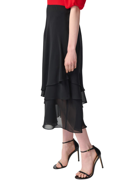 Layered Chiffon Skirt Joseph Ribkoff