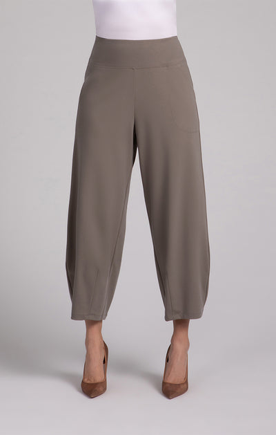 Narrow Lantern Pant, Lt Wt Ponte Sympli