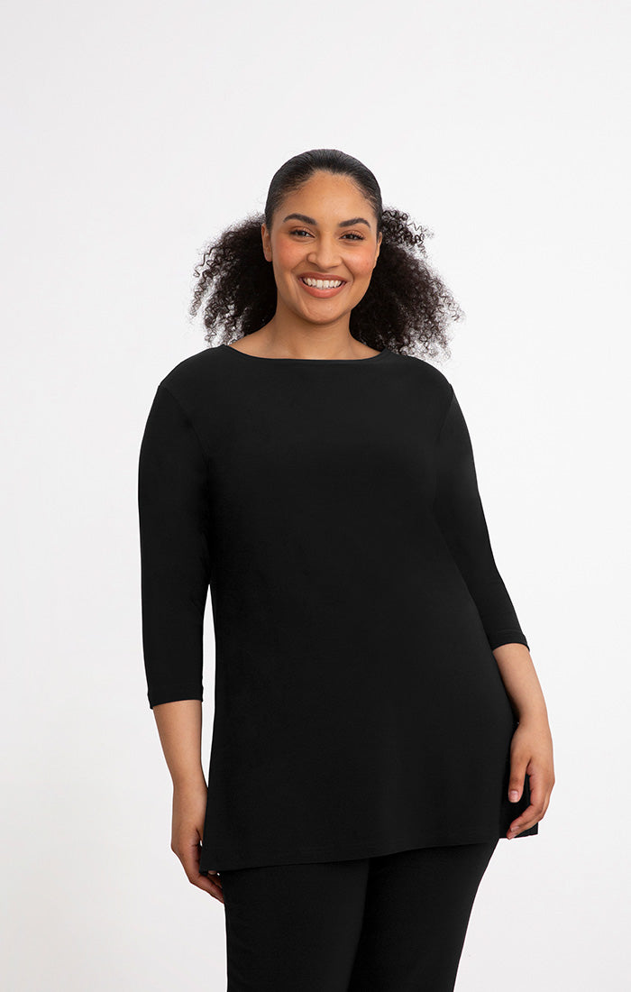 Sympli Nu Ideal Tunic, 3/4 Sleeves 