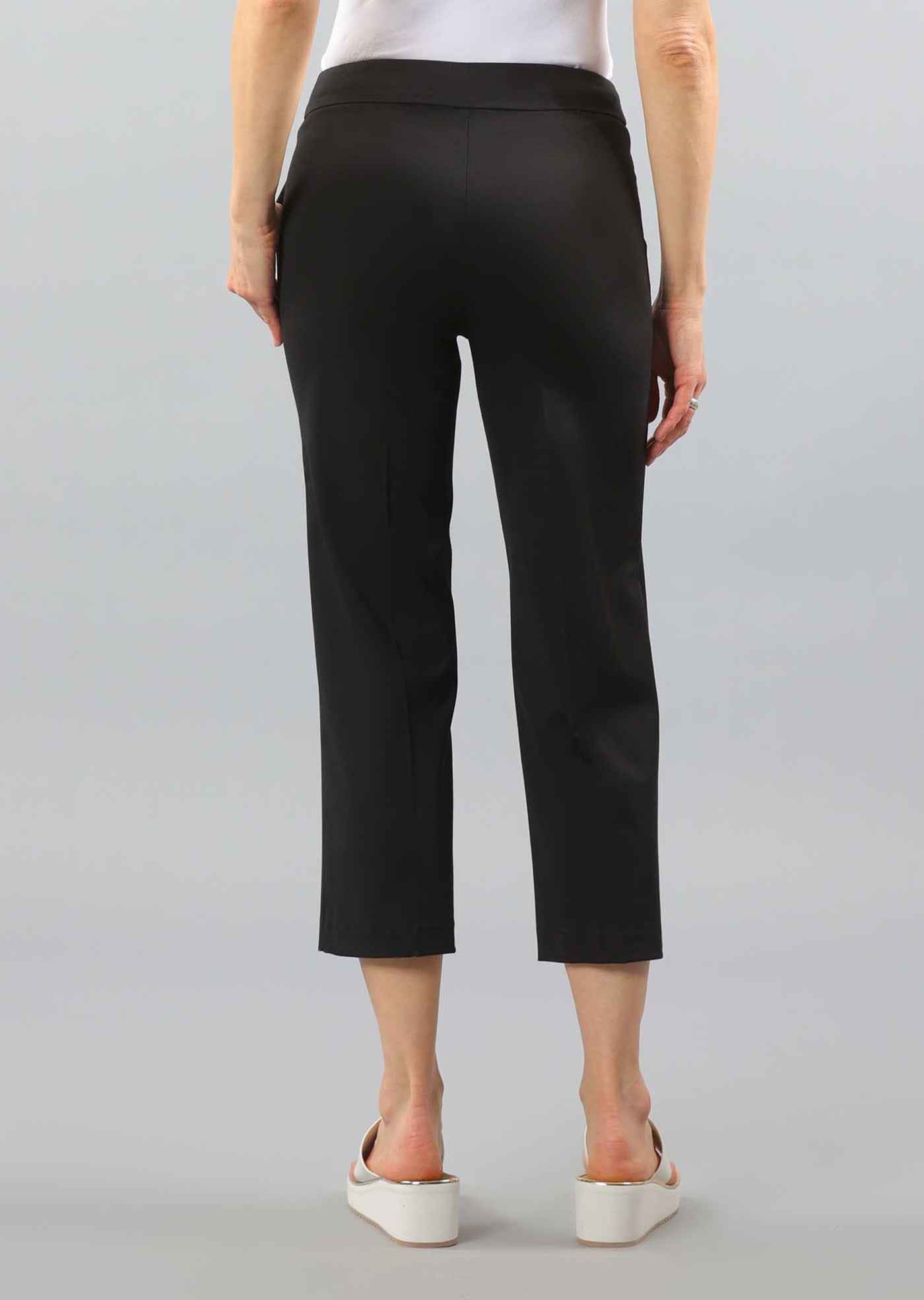 Lisette L Essentials Crop Pants w/ Pockets, Kathryn PDR 