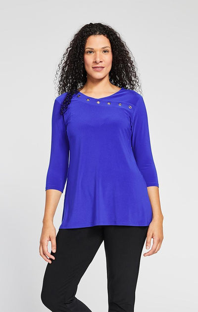 Sympli 3-4 Sleeves, Halo Top Style 22209-2 