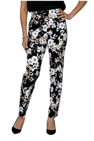 Frank Lyman Printed Floral Pants 